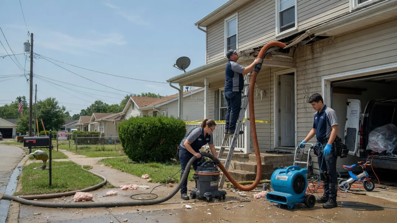 Water Damage Restoration in Oakville, IA near me